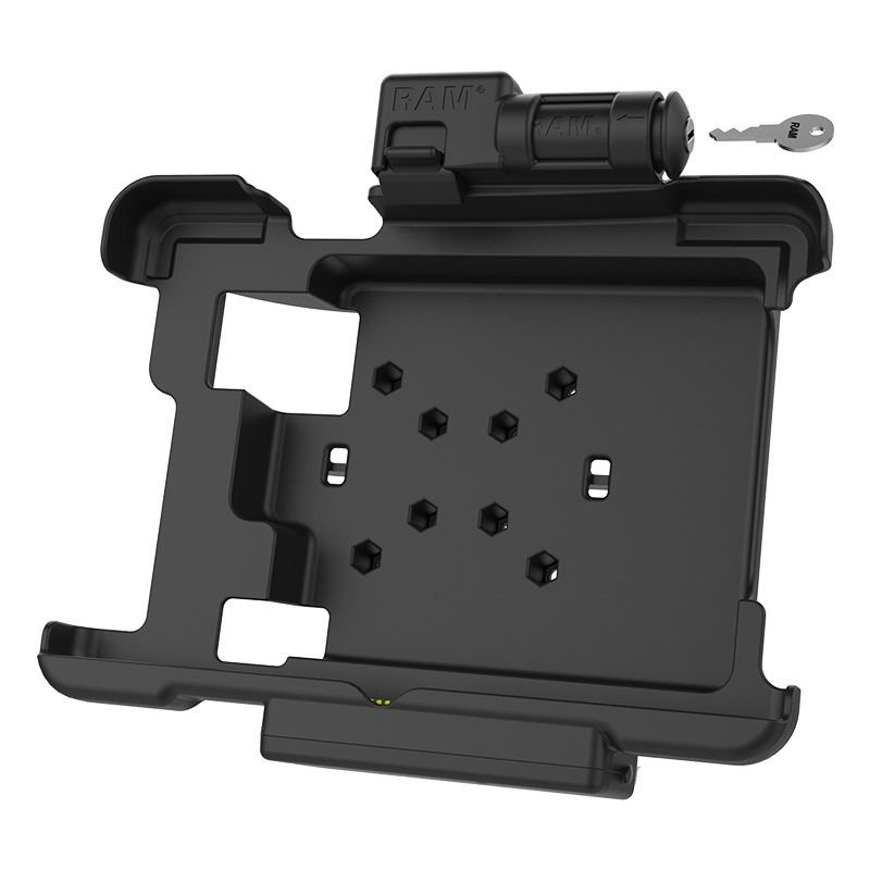 RAM MOUNT RAM-HOL-ZE15KLU - Soporte de montaje en superficie RAM (con cerradura) para Zebra L10
