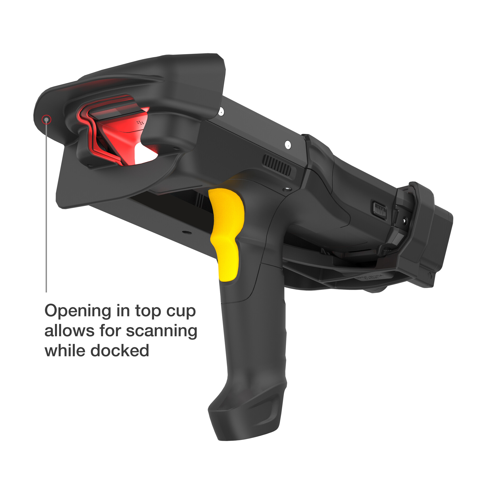 RAM-HOL-ZE32PDHU - RAM Mounts Form-Fit houder voor Zebra MC9300/9400