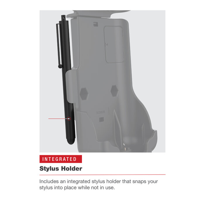 RAM MOUNT RAM-HOL-ZE17L-1U - Soporte de montaje en superficie RAM (con cerradura) para Zebra TC73/78