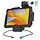 Supporto RAM Mounts GDS Form-Fit (con serratura a chiave) per Zebra ET40/45 (10'), 500 mAh