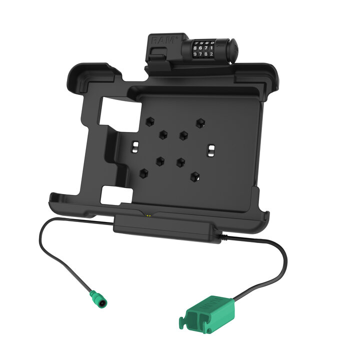 RAM MOUNT RAM-HOL-ZE15PD2CLU - Soporte de montaje en forma (bloqueo combinado) para Zebra L10