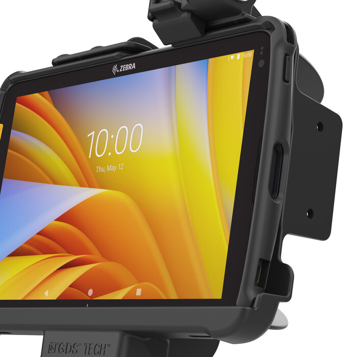 RAM-HOL-ZE21PKLU - Soporte de montaje en superficie RAM (con cerradura) para Zebra ET40/45 (10')