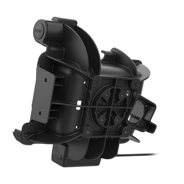 RAM MOUNT RAM-HOL-ZE20PNLLU - Soporte de montaje en superficie RAM (bloqueo) para Zebra ET40/45 (8')