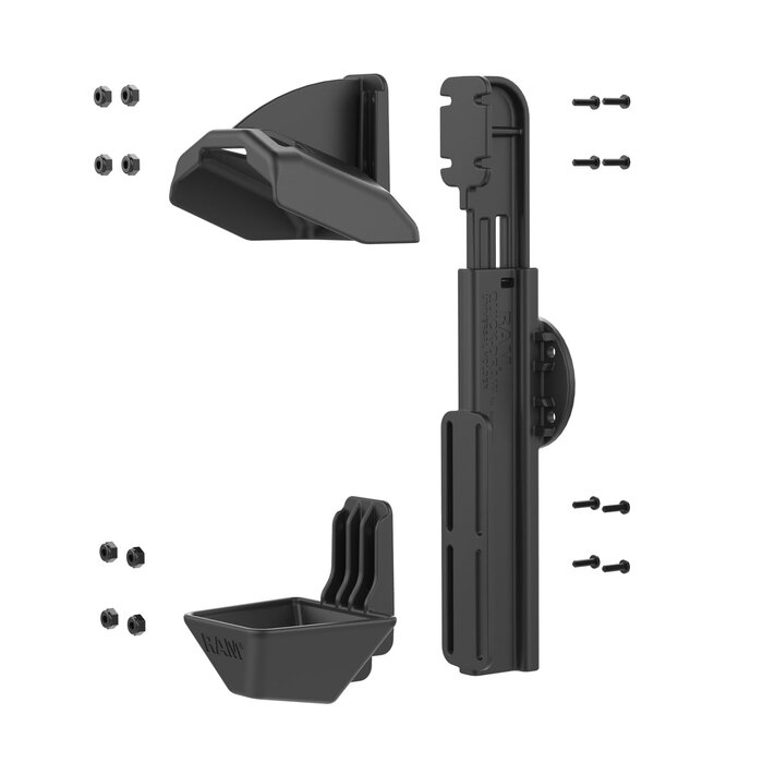 RAM MOUNT RAM-HOL-ZE9U - RAM Mounts Quick-Draw Form-Fit Holder for Zebra TC8300