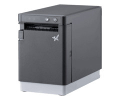 STAR MICRONICS EUROP Star mC-Label2 X4, CloudPRNT, 12 Punkte/mm (300 dpi), Schneideplotter, trägerlos, USB-C, Bluetooth, Ethernet, WLAN, schwarz