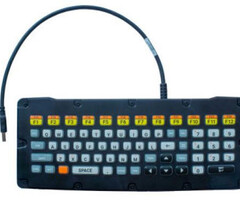 Zebra KYBD-QW-ET-S-1 - Clavier Zebra, QWERTY