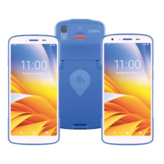 Zebra WCMTB-H55D8BBK1-A6 - Zebra HC55, MDNA Enterprise, 2D, GPS, hot-swap, USB-C, BT, Wi-Fi, eSIM, 5G, NFC, Android, RB