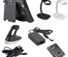 Zebra HS2100-OTH-SB - Zebra HS2100 headset, clip-on microphone