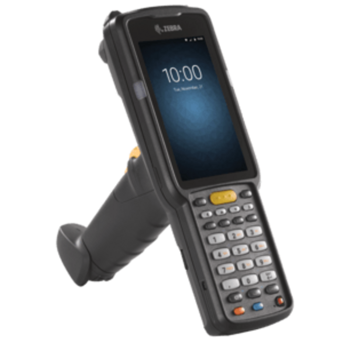 Zebra MC330L-SM4EG4RW - Zebra MC3300, 2D, SR, SE4750, USB, BT, Wi-Fi, NFC, alpha, IST, GMS, ext. bat., Android