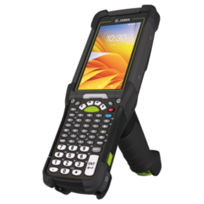 Zebra Zebra MC9400, 2D, SE58, Func. Numéro, Pistolet, BT, WLAN (Wi-Fi), NFC, Android, GMS, lecteur d'images 2D (SE5800), 1116 g, 000 mAh