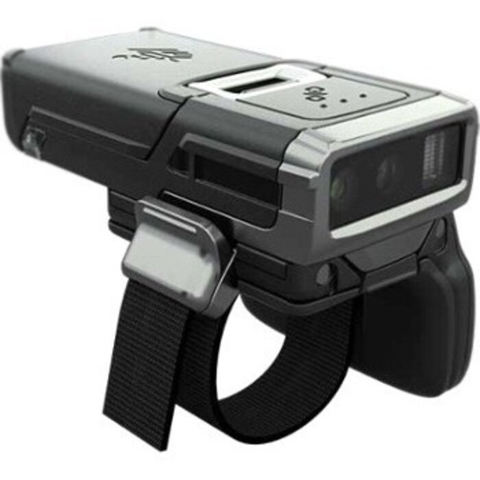 Zebra Zebra RS5100, soporte para el dorso de la mano, Bluetooth, 2D, SE4710, Bluetooth, negro, plateado, IP65