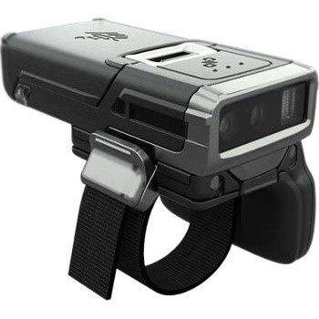 Zebra Zebra RS5100, soporte para el dorso de la mano, Bluetooth, 2D, SE4710, Bluetooth, negro, plateado, IP65