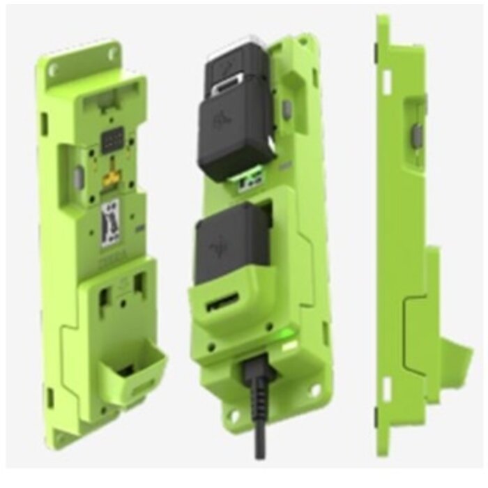 Zebra Kit stazione di ricarica Zebra a 2 slot, USB-C