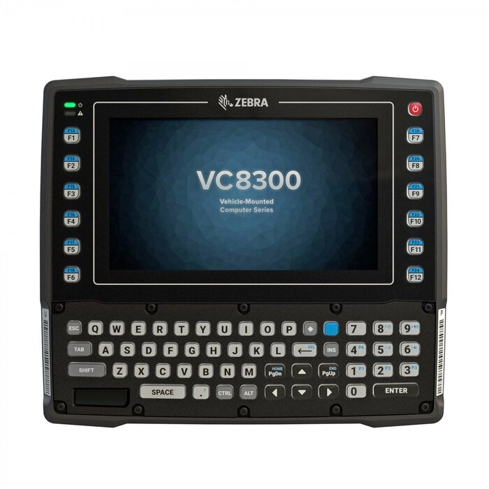 Zebra Zebra VC8300, 20,3 cm (8''), AZERTY, USB, RS232, BT, WLAN, Android, 4 GB RAM / 32 GB Flash