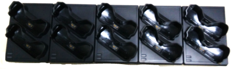 Zebra CRD-NGWT-10SCH-02 - Zebra-Ladestation, 10 Ladeplätze