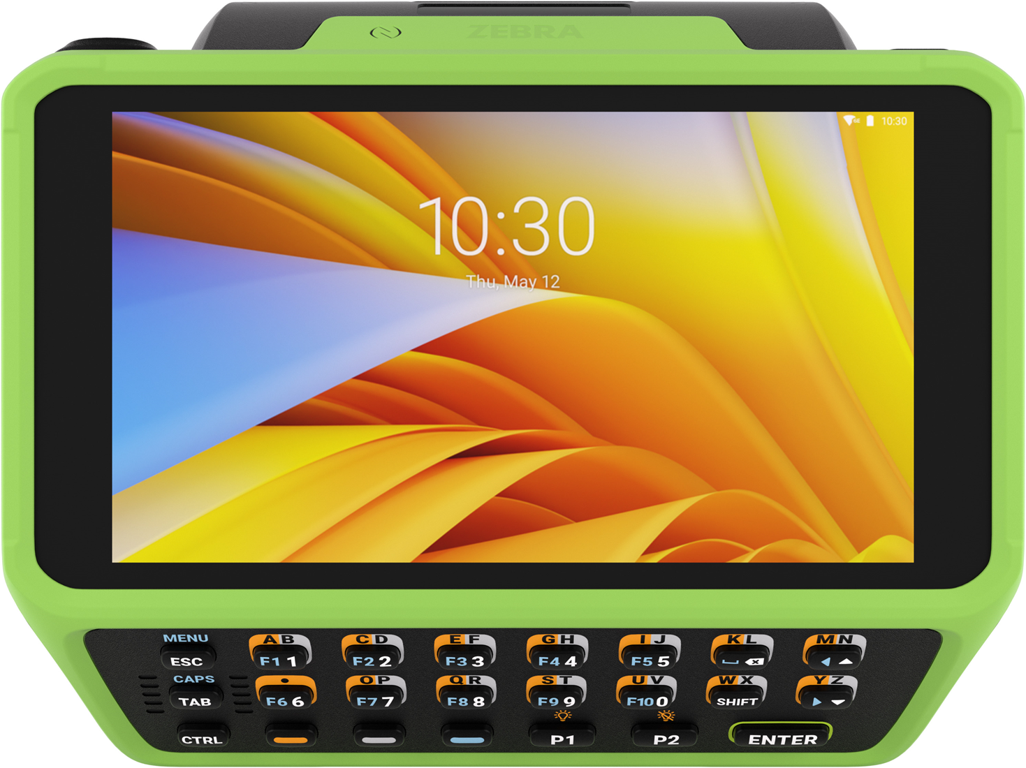 Zebra WT0-WT64B-K6DCC2A6 – Zebra WT6400, 11,9 cm (4,7 Zoll), alpha, PTT, BT, Wi-Fi, NFC, Android, RB