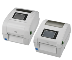 TSC TH240HC-A002-0102 - TSC TH240T, ribbon cartridge, healthcare, cartridge, 8 dots/mm (203 dpi), RTC, display, RFID, USB, RS232, BT, Ethernet, WLAN, USB, white