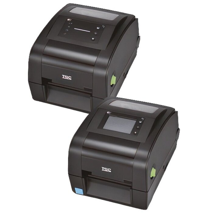 TSC TH240RHC-A001-0022 - TSC TH240R, para el sector sanitario, 8 puntos/mm (203 ppp), plotter de corte, RTC, pantalla, RFID, USB, RS232, Ethernet, blanco