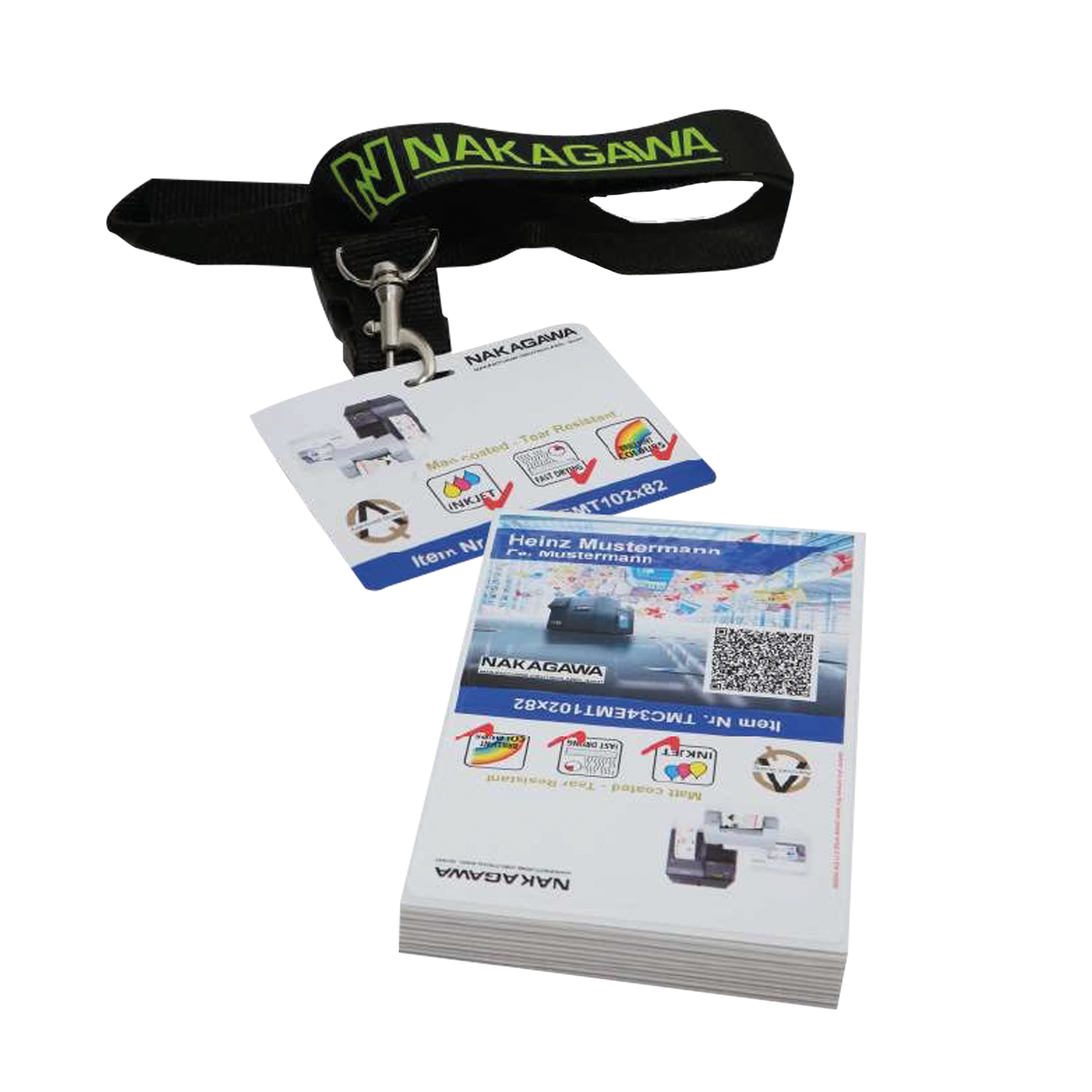 C34 EM6T 96x134 - Badges visiteurs Nakagawa, 96x134