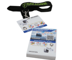 C34 EM6T 54x86EL - Nakagawa bezoekersbadges, 54x86