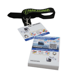 C34 EM6T 54x86EL - Nakagawa Besucherausweise, 54x86