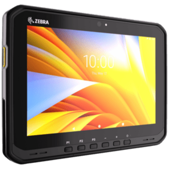 Zebra Zebra ET60 Android, SANS batterie, 25,7 cm (10,1''), USB, USB-C, Bluetooth, Wi-Fi, NFC, Android, GMS, Wi-Fi 802.11ax, IP66