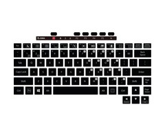 Zebra KYB-ET8X-2IN1-DE1-01 - Teclado Zebra, ALE