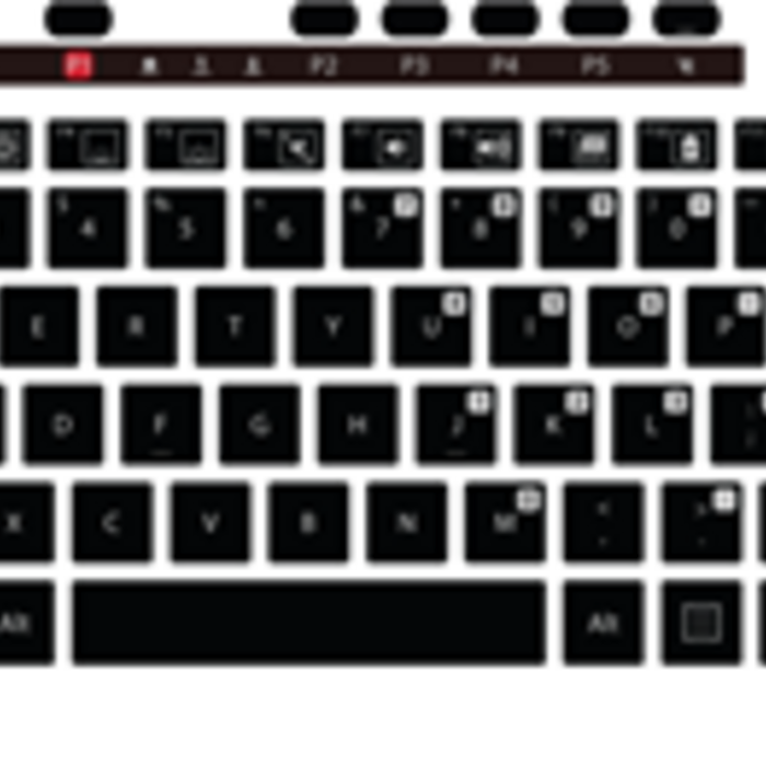 Zebra KYB-ET8X-2IN1-ES1-01 - Zebra-toetsenbord, ES