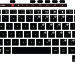 Zebra KYB-ET8X-2IN1-US1-01 – Zebra-Tastatur