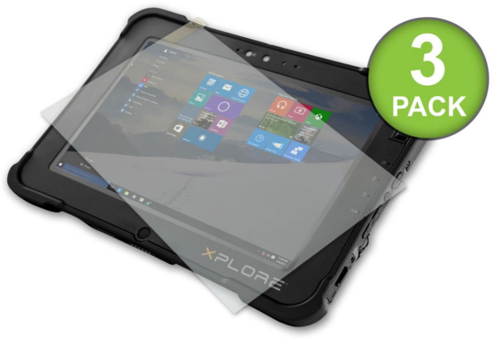 Zebra 400022 – Zebra Displayschutzfolie, 3er-Pack