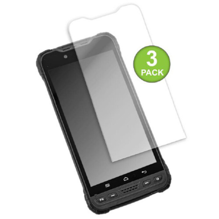 Zebra 400021 - Zebra screen protector, pack of 3