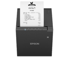 EPSON Epson TM-m30III, 8 points/mm (203 ppp), traceur de découpe, USB, USB-C, Bluetooth, Ethernet, Wi-Fi, noir