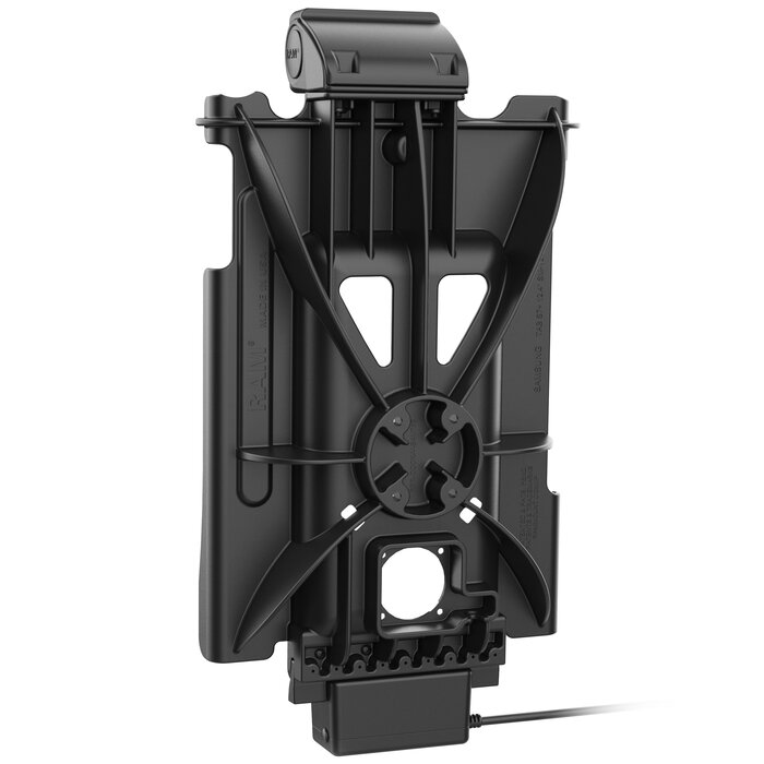 RAM MOUNT RAM-GDS-DOCK-SAM78CPU - This RAM Mounts GDS Tough-Dock (Latch) holder is suitable for the Samsung Tab S7 FE (SM-T736B), S7+ (12.4? SM-T970), S8+, S9 FE+, S9+ & S10+ in IntelliSkin Next Gen protective case. The holder is powered by a USB-C connection and c