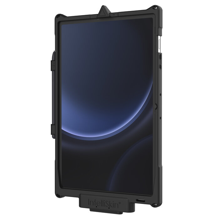 RAM-GDS-SKIN-SAM87-NG - Deze RAM Mounts GDS IntelliSkin Next Gen beschermhoes is ontworpen voor de Samsung Galaxy Tab S10+, S9+ en S9 FE+ en biedt betrouwbare bescherming in combinatie met handige oplaadfunctionaliteit. De geïntegreerde GDS-connector bevi