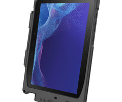 RAM-GDS-SKIN-SAM54-NG-1 - Esta funda protectora RAM Mounts GDS IntelliSkin Next Gen está diseñada para las Samsung Galaxy Tab Active Pro, Active4 Pro y Active5 Pro y ofrece protección confiable combinada con una práctica función de carga. La funda integra