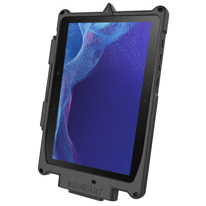 RAM-GDS-SKIN-SAM54-NG-1 - This RAM Mounts GDS IntelliSkin Next Gen protective case is designed for the Samsung Galaxy Tab Active Pro, Active4 Pro and Active5 Pro and offers reliable protection combined with convenient charging functionality. The integrate