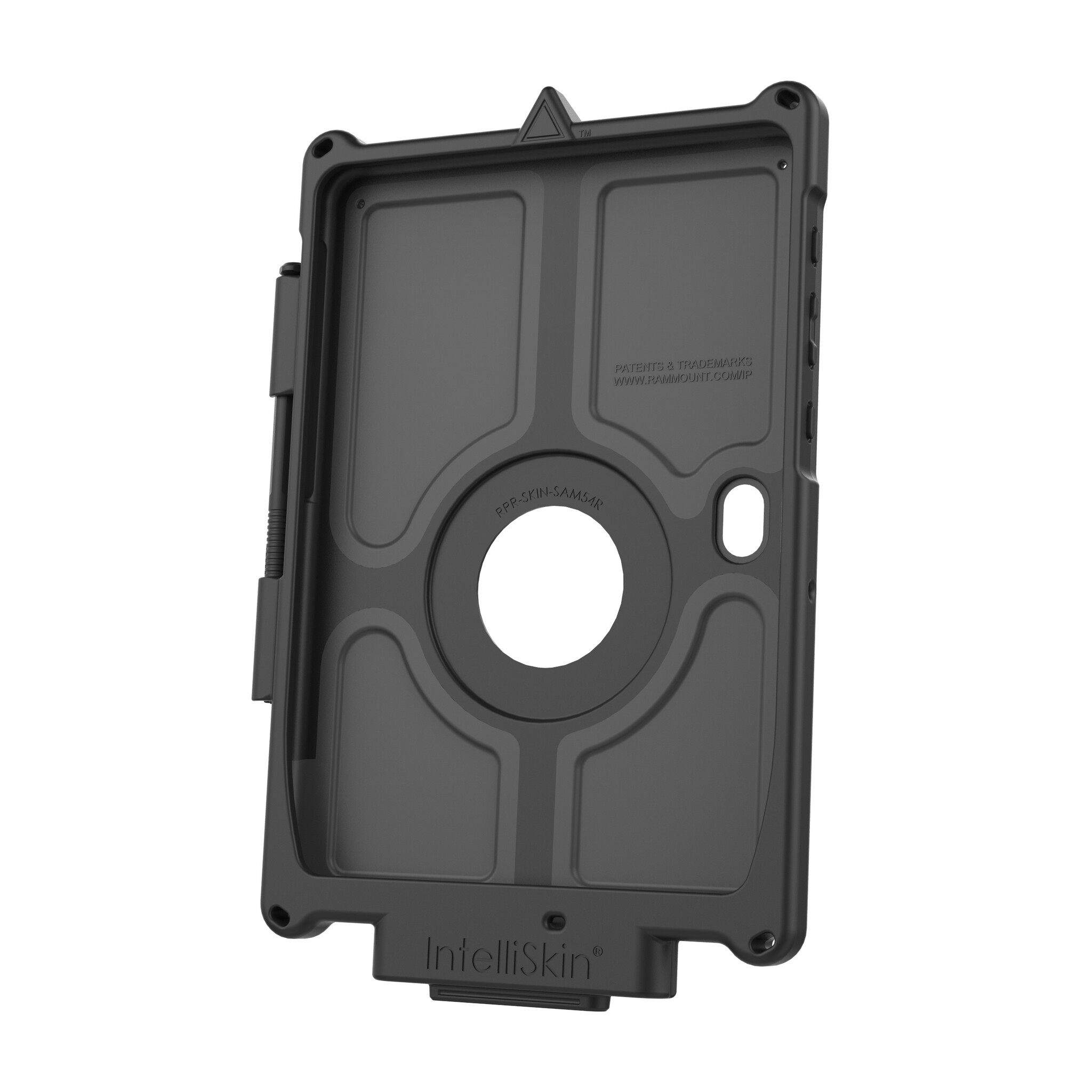 RAM MOUNT RAM-GDS-SKIN-SAM54-NG-1 - Cet étui de protection RAM Mounts GDS IntelliSkin Next Gen est conçu pour les tablettes Samsung Galaxy Tab Active Pro, Active4 Pro et Active5 Pro. Il offre une protection fiable et une fonction de recharge pratique. Le connecteur