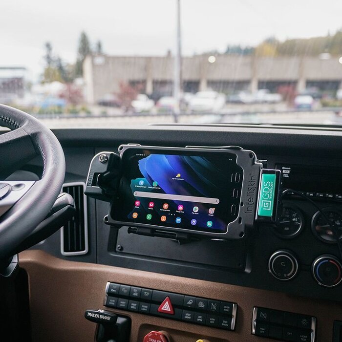 RAM-GDS-SKIN-SAM74-NG - Cet étui de protection RAM Mounts GDS IntelliSkin Next Gen est conçu pour la Samsung Galaxy Tab Active3 et offre une protection fiable combinée à une fonction de recharge pratique. Le connecteur GDS intégré se trouve dans le cadre