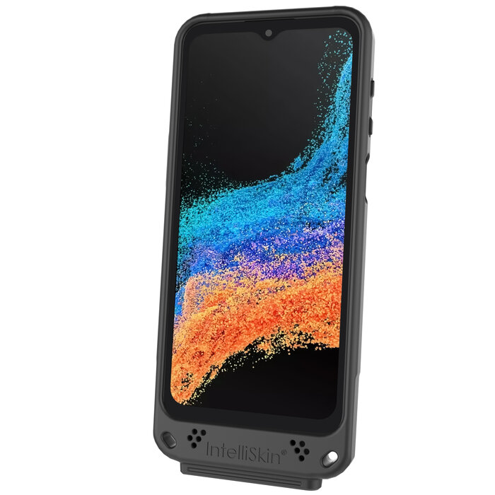 RAM MOUNT RAM-GDS-SKIN-SAM84 - Questa custodia protettiva RAM Mounts GDS IntelliSkin è progettata per il Samsung Galaxy ed è compatibile con un'ampia gamma di sistemi di montaggio e docking station GDS. Ideale per l'uso professionale, sia in auto, sul posto di lavo