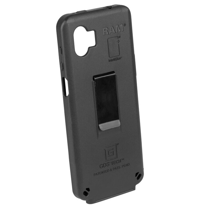 RAM MOUNT RAM-GDS-SKIN-SAM84 - Questa custodia protettiva RAM Mounts GDS IntelliSkin è progettata per il Samsung Galaxy ed è compatibile con un'ampia gamma di sistemi di montaggio e docking station GDS. Ideale per l'uso professionale, sia in auto, sul posto di lavo