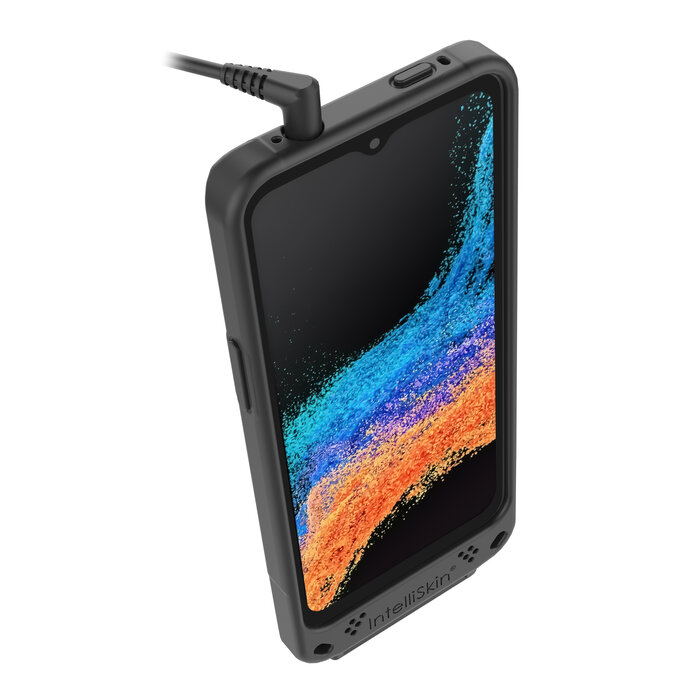 RAM-GDS-SKIN-SAM84 - Esta funda protectora RAM Mounts GDS IntelliSkin está diseñada para el Samsung Galaxy y es compatible con una amplia gama de sistemas de montaje y bases de acoplamiento GDS. Ideal para uso profesional, ya sea en vehículos, en el lugar
