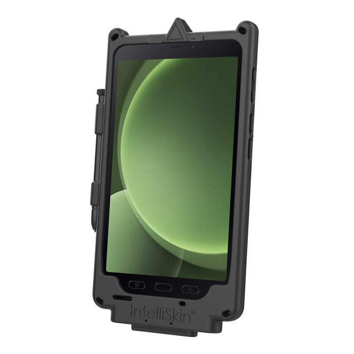 RAM-GDS-SKIN-SAM90-NG - Esta funda protectora RAM Mounts GDS IntelliSkin Next Gen está diseñada para la Samsung Galaxy Tab Active5 y ofrece protección fiable y una práctica función de carga. El conector GDS integrado se encuentra en el...