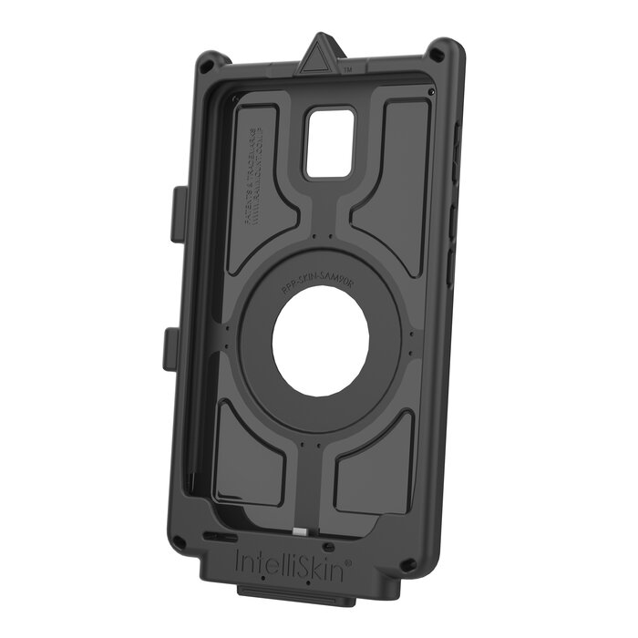 RAM-GDS-SKIN-SAM90-NG - This RAM Mounts GDS IntelliSkin Next Gen protective case is designed for the Samsung Galaxy Tab Active5 and offers reliable protection combined with convenient charging functionality. The integrated GDS connector is located in the