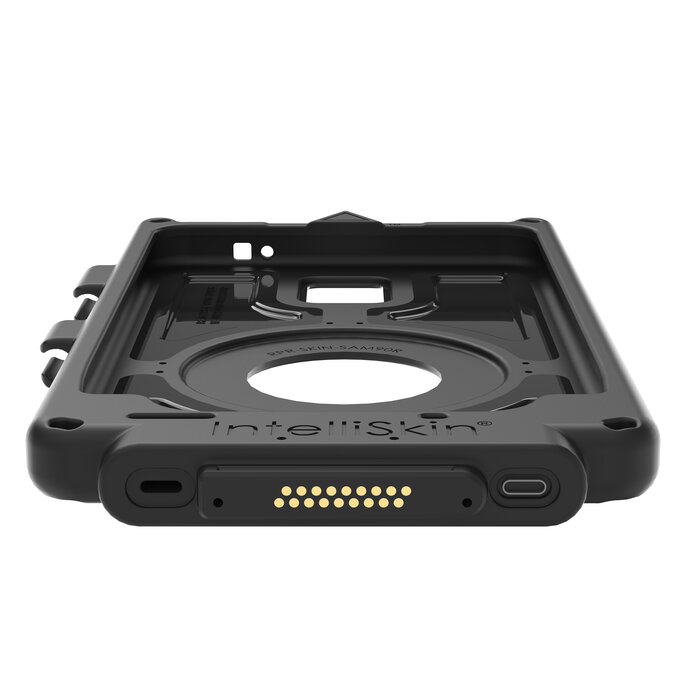 RAM-GDS-SKIN-SAM90-NG - Deze RAM Mounts GDS IntelliSkin Next Gen beschermhoes is ontworpen voor de Samsung Galaxy Tab Active5 en biedt betrouwbare bescherming gecombineerd met handige oplaadfunctionaliteit. De geïntegreerde GDS-connector bevindt zich in h
