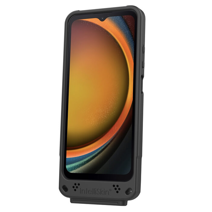 RAM-GDS-SKIN-SAM94 - Questa custodia protettiva RAM Mounts GDS IntelliSkin è progettata per i sistemi di montaggio e le docking station Samsung Galaxy GDS, rendendola ideale per l'uso professionale, sia in auto, sul posto di lavoro o in viaggio. Caratteri