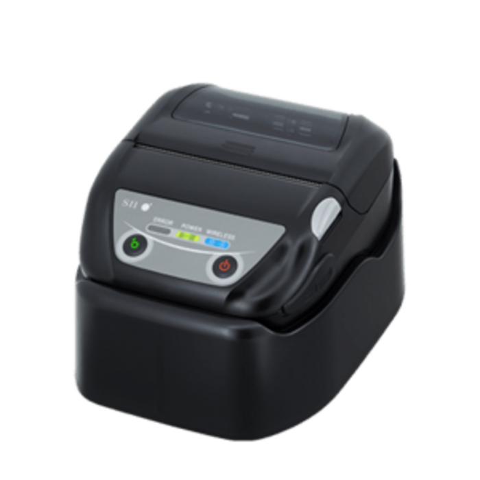 SEIKO AC adapter and AC cable (EU), 8 dots/mm (203 dpi), USB, BT, cable (USB), black, IP54