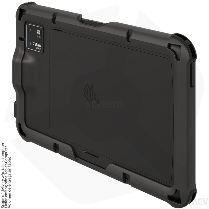 Zebra ET4010A-001C1B0P-A6 - Zebra ET401, 2D, SE4100, 20,3 cm (8''), USB-C, BT, WLAN (Wi-Fi 7), NFC, Android, GMS, RB, nero