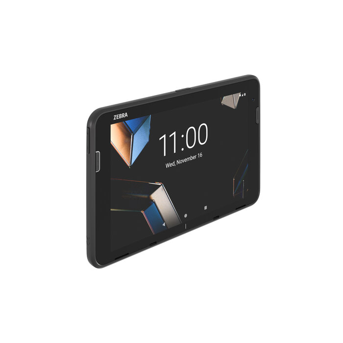 Zebra ET401EA-301P2B2P-A6 - Zebra ET401, 2D, SR500, 20,3 cm (8''), GPS, USB-C, BT, WLAN (Wi-Fi 7), eSIM, 5G, NFC, Android, GMS, RB, nero