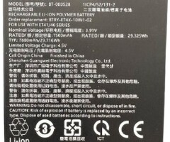 Zebra BTRY-ET401-10INC-01 - Batteria standard interna Zebra, 10'