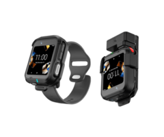 Zebra WS3012-0W304E51EA6 - Draagbare mobiele computer, 13 MP camera aan de bovenkant + 5 MP camera aan de voorkant (120° gezichtsveld), 2' AMOLED-touchscreen (460×460), interactieve sensortechnologie, polsbevestiging compatibel met standaard polsbandjes van 26